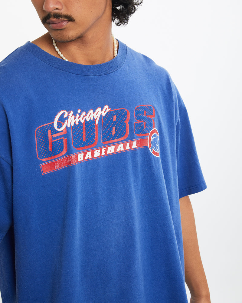 Vintage 90s MLB Chicago Cubs Tee <br>L , The Real Deal , newtown, sydney, australia, thrift store, opshop, preloved, secondhand, sustainable, retro, antique, 70s, 80s, 90s, 2000s, 00s, fashion, clothing, streetwear, trendy, garment, style, boutique, store, shop, archive, sale, cheap, best, top