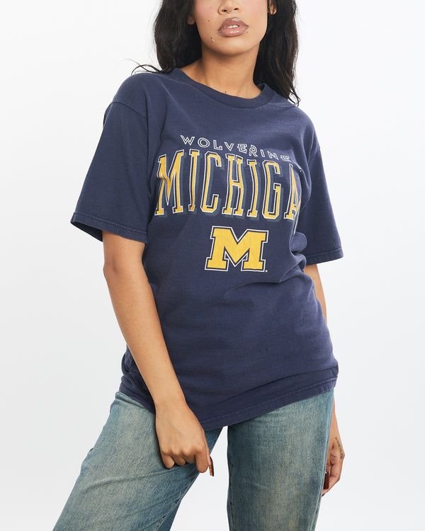 Vintage 90s NCAA University of Michigan Wolverines Tee <br>S , The Real Deal , newtown, sydney, australia, thrift store, opshop, preloved, secondhand, sustainable, retro, antique, 70s, 80s, 90s, 2000s, 00s, fashion, clothing, streetwear, trendy, garment, style, boutique, store, shop, archive, sale, cheap, best, top