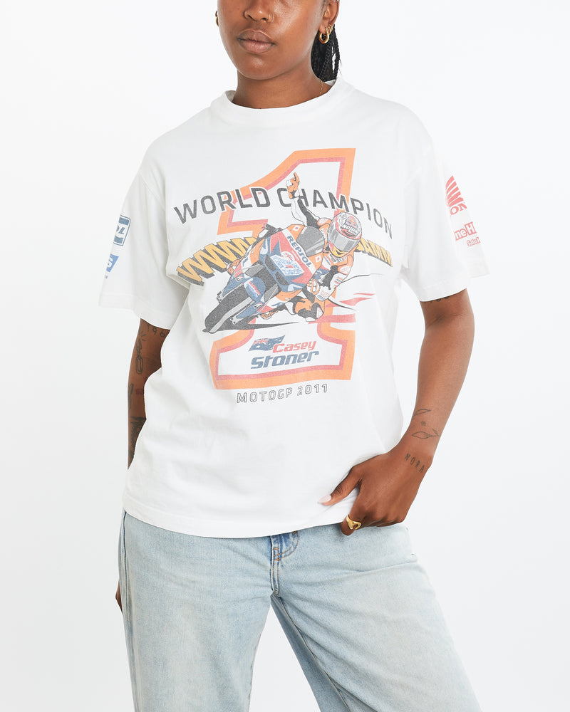 Vintage Casey Stoner MotoGP World Champion Tee <br>M