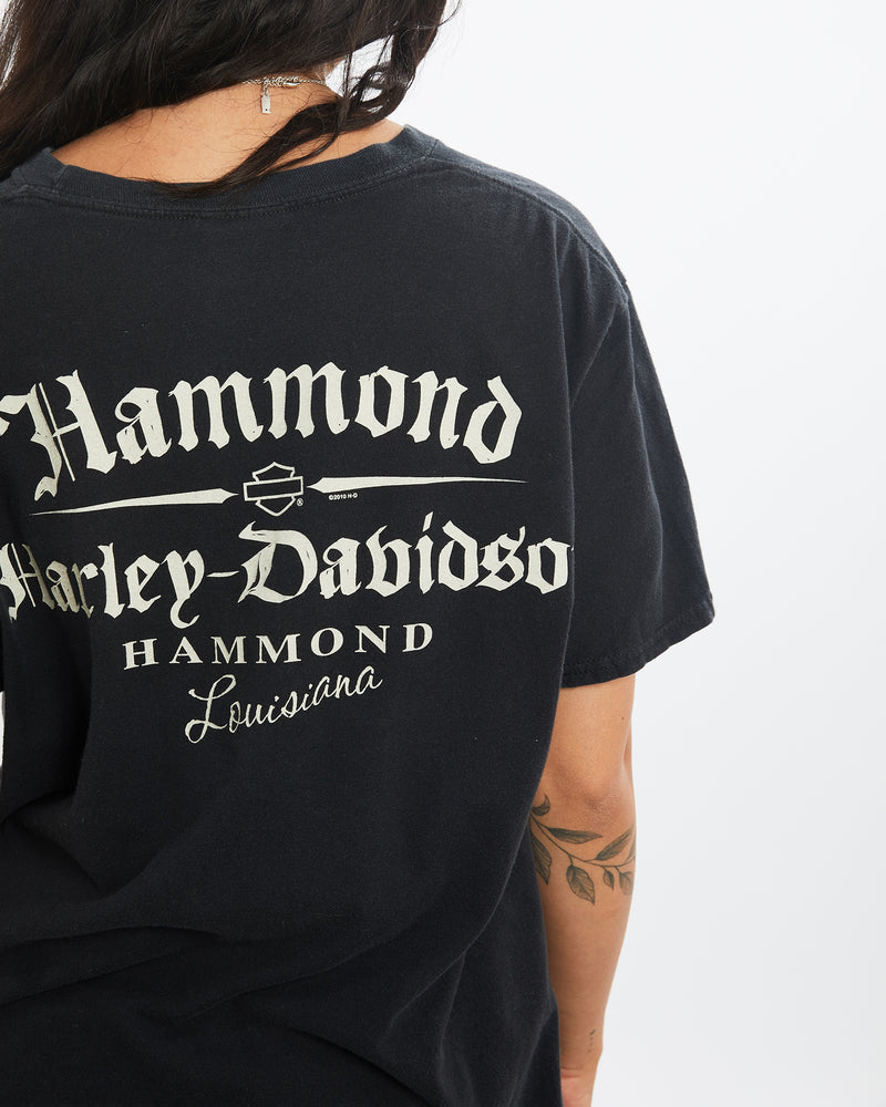 Vintage Harley Davidson Tee <br>XS , The Real Deal , newtown, sydney, australia, thrift store, opshop, preloved, secondhand, sustainable, retro, antique, 70s, 80s, 90s, 2000s, 00s, fashion, clothing, streetwear, trendy, garment, style, boutique, store, shop, archive, sale, cheap, best, top