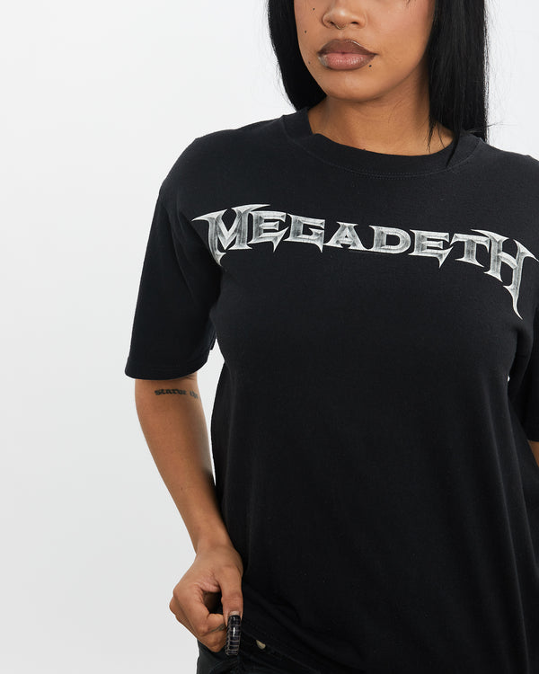 Vintage Megadeth Tee <br>S , The Real Deal , newtown, sydney, australia, thrift store, opshop, preloved, secondhand, sustainable, retro, antique, 70s, 80s, 90s, 2000s, 00s, fashion, clothing, streetwear, trendy, garment, style, boutique, store, shop, archive, sale, cheap, best, top