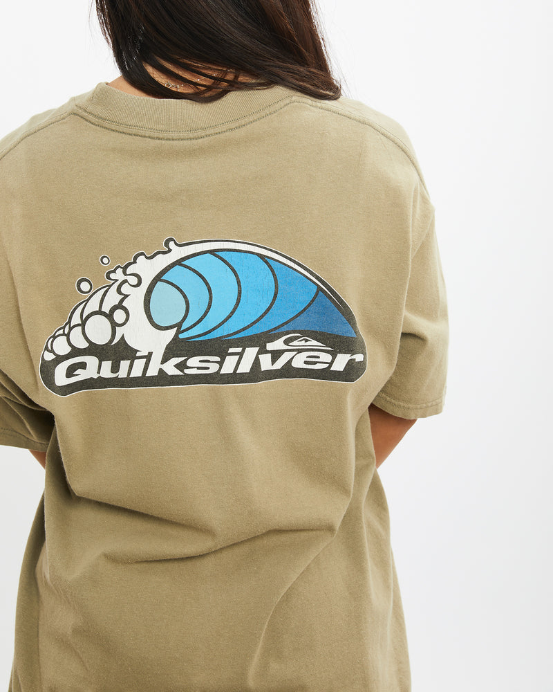 Vintage 90s Quiksilver Tee <br>S , The Real Deal , newtown, sydney, australia, thrift store, opshop, preloved, secondhand, sustainable, retro, antique, 70s, 80s, 90s, 2000s, 00s, fashion, clothing, streetwear, trendy, garment, style, boutique, store, shop, archive, sale, cheap, best, top