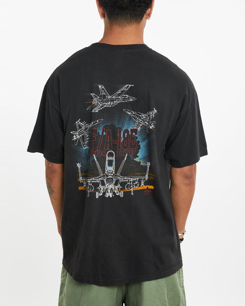 Vintage F/A-18E Super Hornet Air Force Tee <br>XL