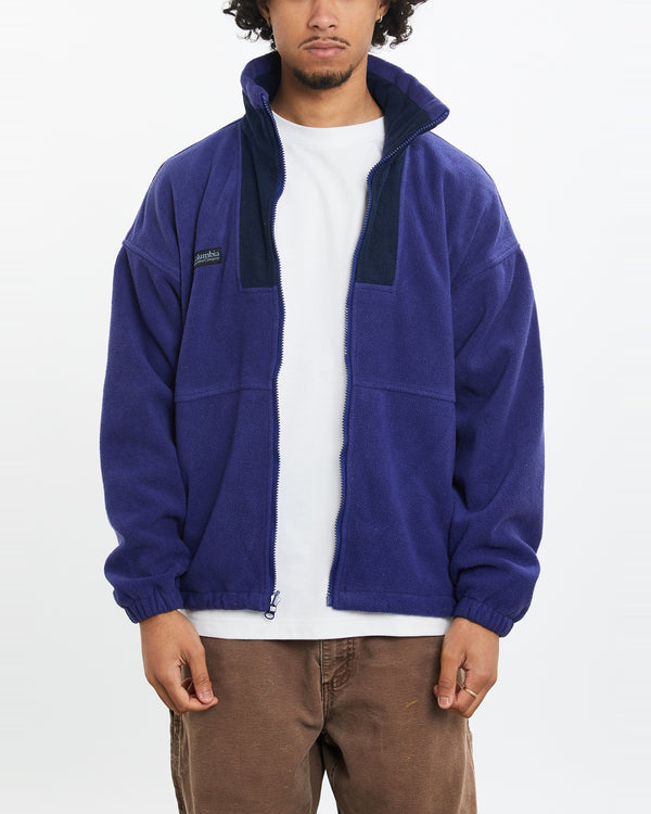 90s Columbia Full Zip Fleece Sweatshirt <br>M