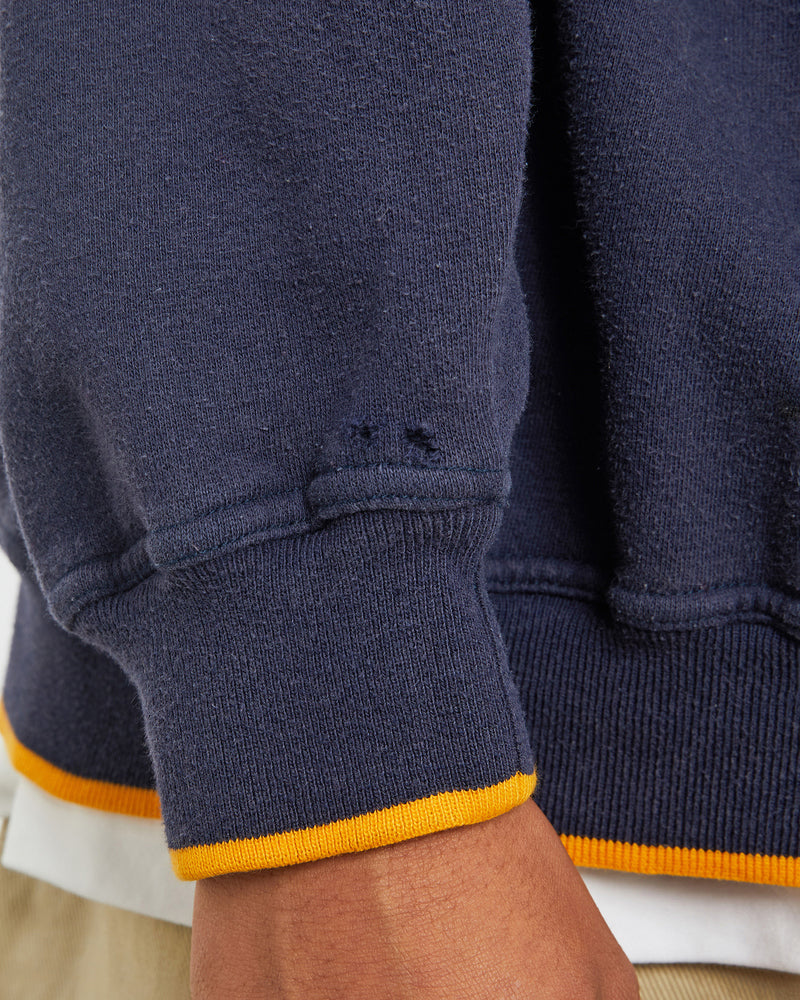 Vintage 90s NCAA West Virginia Mountaineers Sweatshirt <br>L