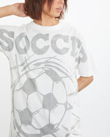 Vintage 90s Soccer Tee <br>L