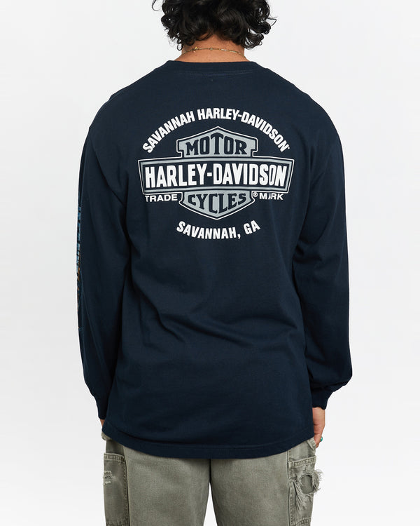 Vintage Harley Davidson Long Sleeve Tee <br>L