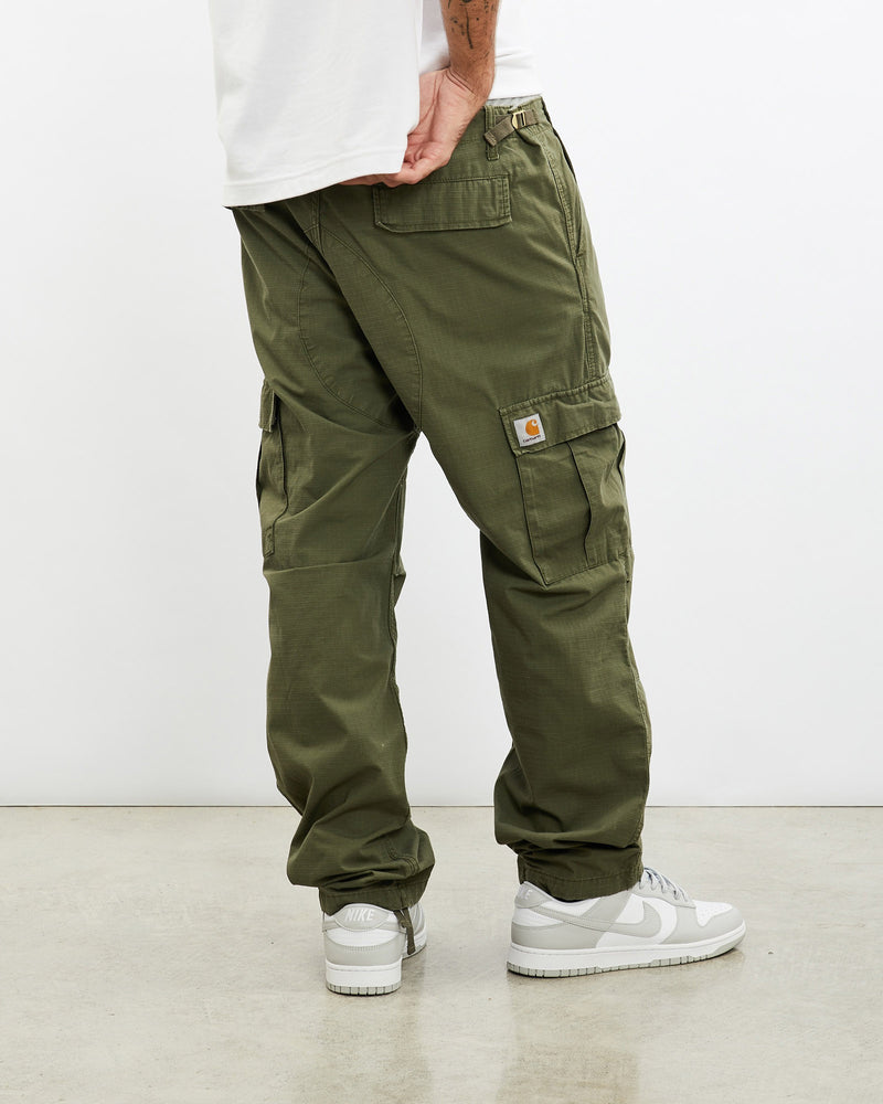 Vintage, Carhartt, Double, Knee', Cargo, Pants, The Real Deal, size 38", colour Green, newtown, sydney, australia, thrift store, opshop, preloved, secondhand, sustainable, retro, antique, 70s, 80s, 90s, 2000s, 00s, fashion, clothing, streetwear, trendy, garment, style, boutique, store, shop, archive, sale, cheap, best, top, Pants