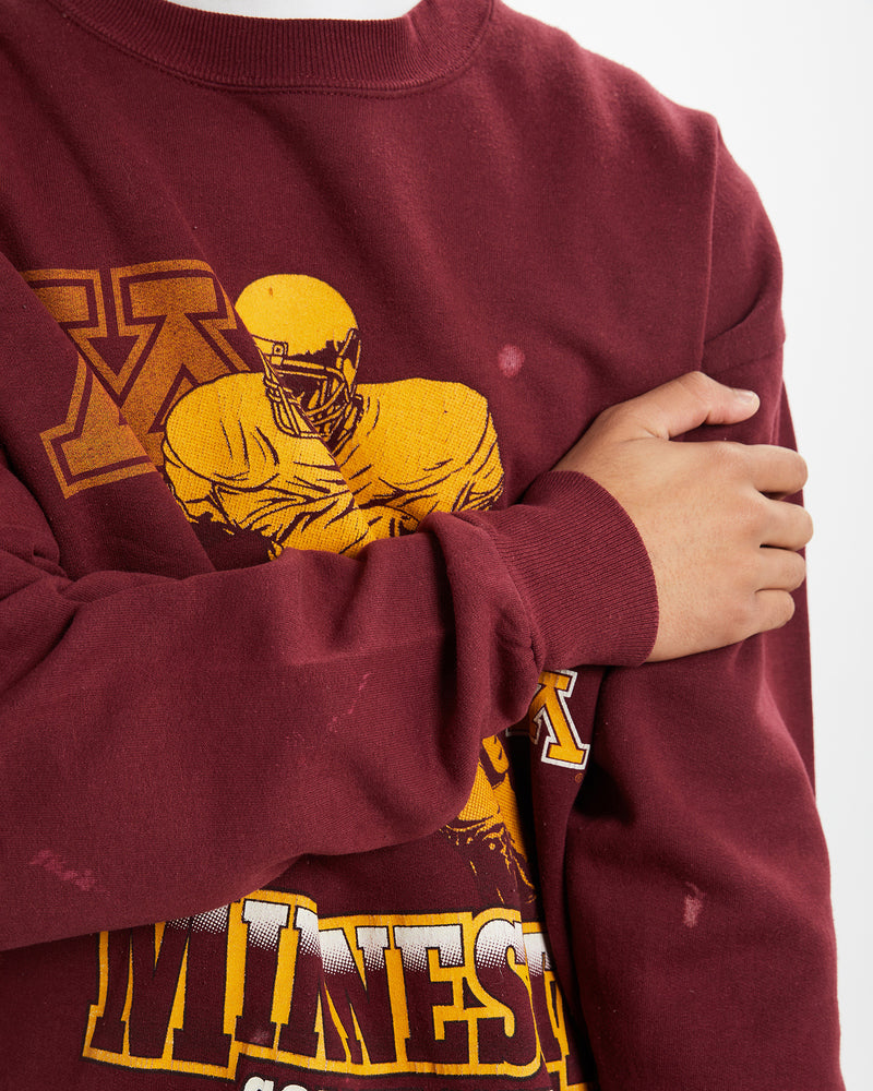 Vintage NCAA Minnesota Golden Gophers Sweatshirt <br>M , The Real Deal , newtown, sydney, australia, thrift store, opshop, preloved, secondhand, sustainable, retro, antique, 70s, 80s, 90s, 2000s, 00s, fashion, clothing, streetwear, trendy, garment, style, boutique, store, shop, archive, sale, cheap, best, top