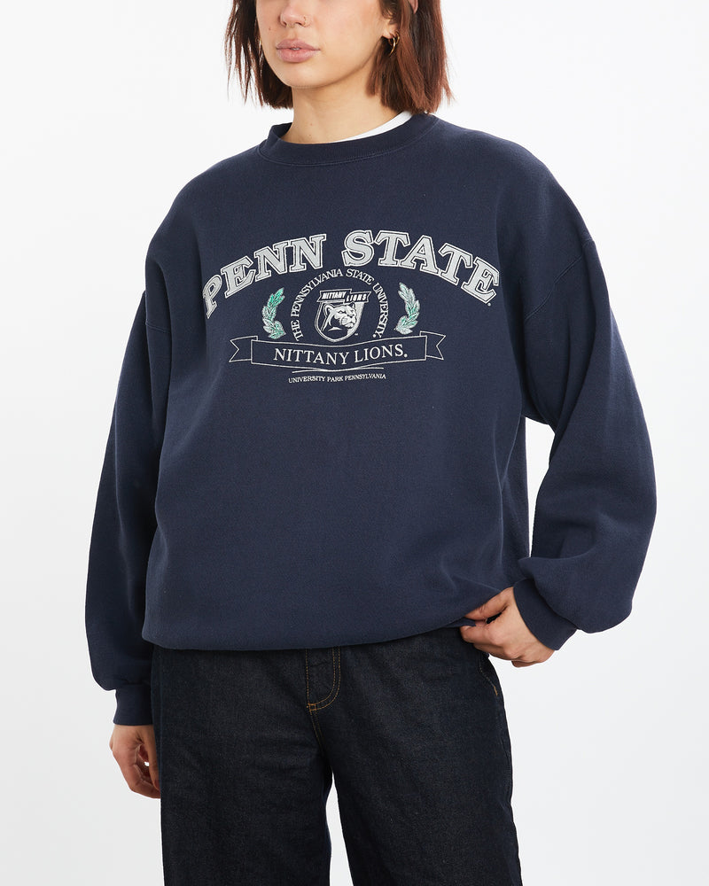 Vintage 90s NCAA Penn State Nittany Lions Sweatshirt <br>M , The Real Deal , newtown, sydney, australia, thrift store, opshop, preloved, secondhand, sustainable, retro, antique, 70s, 80s, 90s, 2000s, 00s, fashion, clothing, streetwear, trendy, garment, style, boutique, store, shop, archive, sale, cheap, best, top