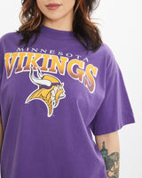 Vintage NFL Minnesota Vikings Tee <br>L , The Real Deal , newtown, sydney, australia, thrift store, opshop, preloved, secondhand, sustainable, retro, antique, 70s, 80s, 90s, 2000s, 00s, fashion, clothing, streetwear, trendy, garment, style, boutique, store, shop, archive, sale, cheap, best, top