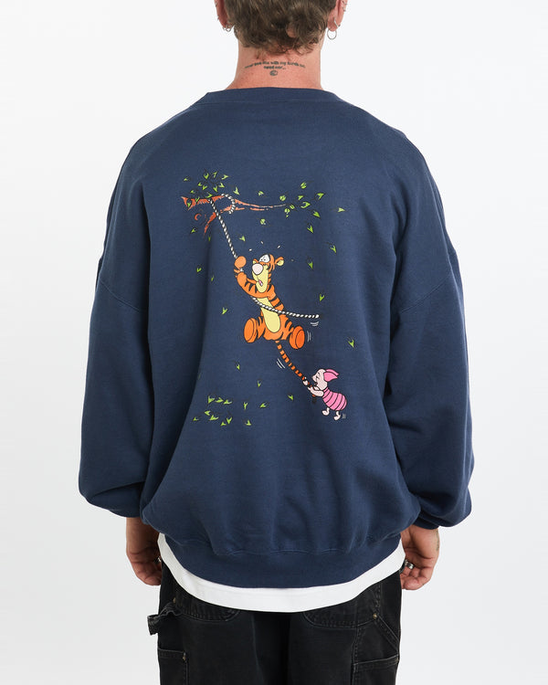 Vintage 90s Disney Winnie The Pooh Sweatshirt <br>L , The Real Deal , newtown, sydney, australia, thrift store, opshop, preloved, secondhand, sustainable, retro, antique, 70s, 80s, 90s, 2000s, 00s, fashion, clothing, streetwear, trendy, garment, style, boutique, store, shop, archive, sale, cheap, best, top