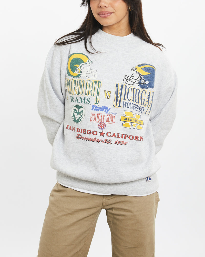 Vintage 1994 NCAA Rams vs Wolverines Sweatshirt <br>XS