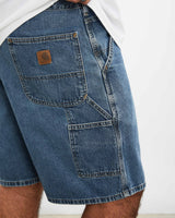 Vintage Carhartt Denim Carpenter Shorts <br>38"