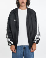 Vintage Adidas Windbreaker Jacket <br>XXL , The Real Deal , newtown, sydney, australia, thrift store, opshop, preloved, secondhand, sustainable, retro, antique, 70s, 80s, 90s, 2000s, 00s, fashion, clothing, streetwear, trendy, garment, style, boutique, store, shop, archive, sale, cheap, best, top