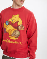 Vintage 90s Walt Disney World Winnie The Pooh Sweatshirt <br>XL , The Real Deal , newtown, sydney, australia, thrift store, opshop, preloved, secondhand, sustainable, retro, antique, 70s, 80s, 90s, 2000s, 00s, fashion, clothing, streetwear, trendy, garment, style, boutique, store, shop, archive, sale, cheap, best, top