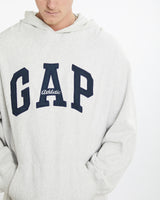 Vintage 90s GAP Athletic Hooded Sweatshirt <br>XXL , The Real Deal , newtown, sydney, australia, thrift store, opshop, preloved, secondhand, sustainable, retro, antique, 70s, 80s, 90s, 2000s, 00s, fashion, clothing, streetwear, trendy, garment, style, boutique, store, shop, archive, sale, cheap, best, top