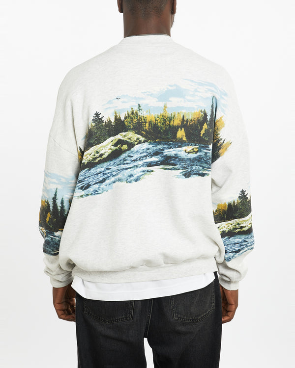 Vintage 90s Eagle Wildlife Sweatshirt <br>L