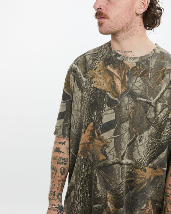 Vintage Realtree Camo Tee <br>L