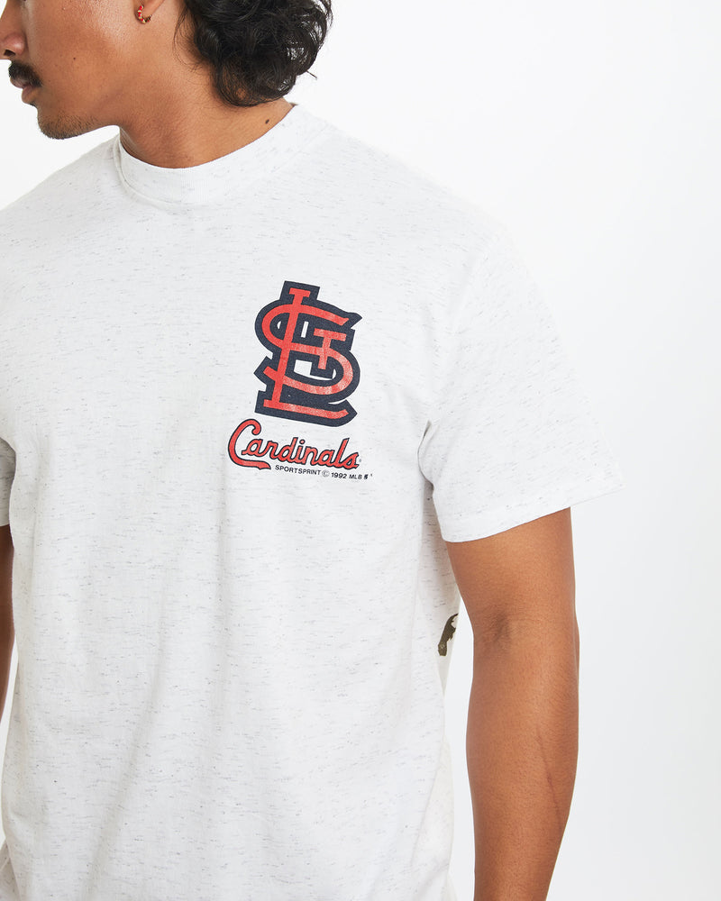 Vintage 1992 MLB St. Louis Cardinals Tee <br>L , The Real Deal , newtown, sydney, australia, thrift store, opshop, preloved, secondhand, sustainable, retro, antique, 70s, 80s, 90s, 2000s, 00s, fashion, clothing, streetwear, trendy, garment, style, boutique, store, shop, archive, sale, cheap, best, top