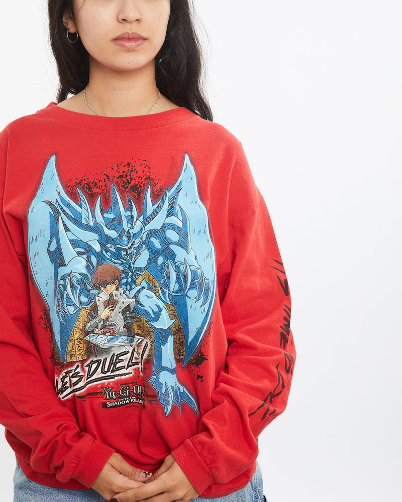 Vintage 1996 Yu-Gi-Oh Long Sleeve Tee <br>XS