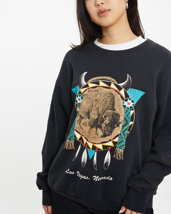 Vintage 90s Las Vegas Nevada Wildlife Sweatshirt <br>S