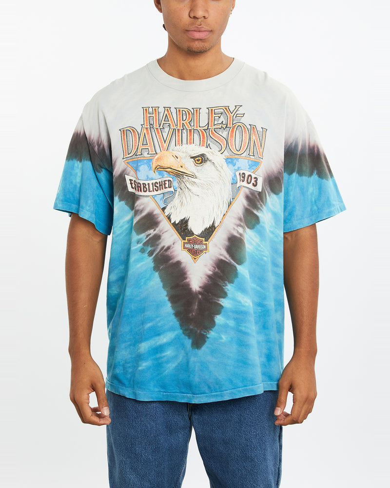 Vintage 1991 Harley Davidson Tie Dye Tee <br>XL