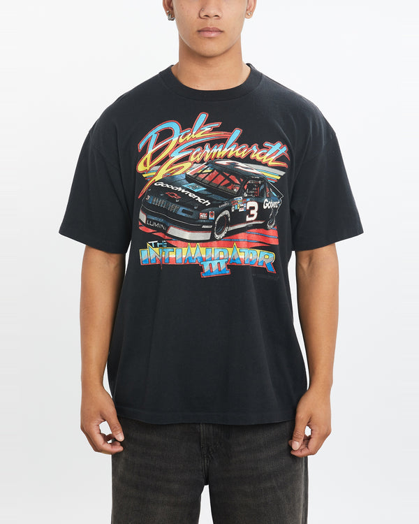 Vintage 1990 Dale Earnhardt Racing Tee <br>L , The Real Deal , newtown, sydney, australia, thrift store, opshop, preloved, secondhand, sustainable, retro, antique, 70s, 80s, 90s, 2000s, 00s, fashion, clothing, streetwear, trendy, garment, style, boutique, store, shop, archive, sale, cheap, best, top