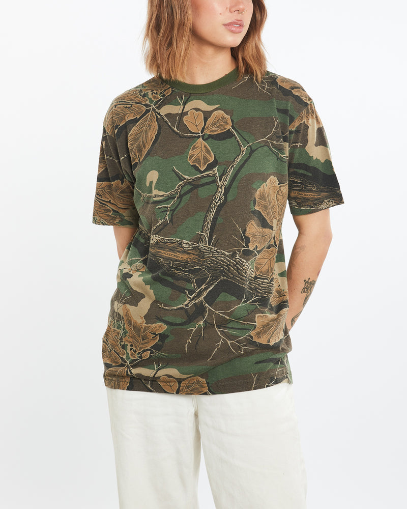 Vintage Woodland Realtree Camo Tee <br>M