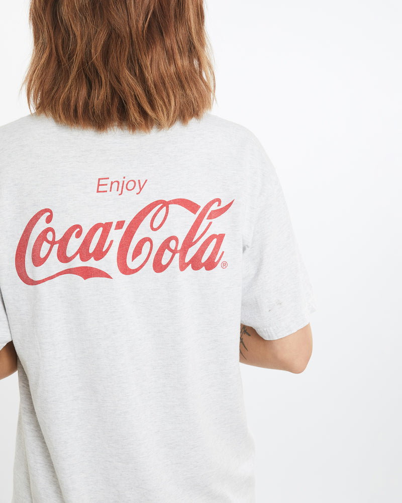 Vintage 90s Coca Cola Tee <br>M , The Real Deal , newtown, sydney, australia, thrift store, opshop, preloved, secondhand, sustainable, retro, antique, 70s, 80s, 90s, 2000s, 00s, fashion, clothing, streetwear, trendy, garment, style, boutique, store, shop, archive, sale, cheap, best, top