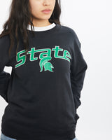 Vintage 90s NCAA Michigan State Spartans Sweatshirt <br>XS , The Real Deal , newtown, sydney, australia, thrift store, opshop, preloved, secondhand, sustainable, retro, antique, 70s, 80s, 90s, 2000s, 00s, fashion, clothing, streetwear, trendy, garment, style, boutique, store, shop, archive, sale, cheap, best, top