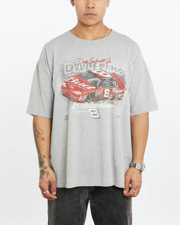 Vintage Dale Earnhardt Jr NASCAR Racing Tee <br>XL , The Real Deal , newtown, sydney, australia, thrift store, opshop, preloved, secondhand, sustainable, retro, antique, 70s, 80s, 90s, 2000s, 00s, fashion, clothing, streetwear, trendy, garment, style, boutique, store, shop, archive, sale, cheap, best, top