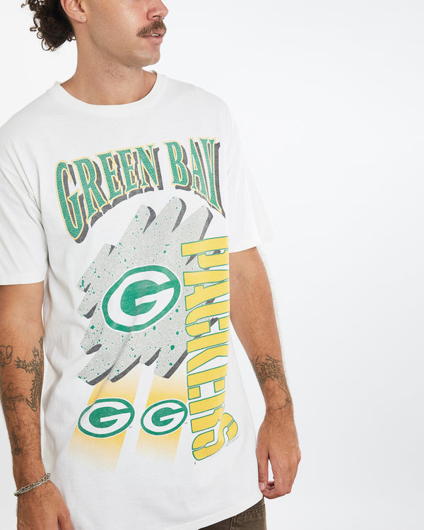 Vintage 1995 NFL Green Bay Packers Tee <br>XXL , The Real Deal , newtown, sydney, australia, thrift store, opshop, preloved, secondhand, sustainable, retro, antique, 70s, 80s, 90s, 2000s, 00s, fashion, clothing, streetwear, trendy, garment, style, boutique, store, shop, archive, sale, cheap, best, top