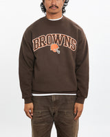 Vintage Puma NFL Cleveland Browns Sweatshirt <br>L , The Real Deal , newtown, sydney, australia, thrift store, opshop, preloved, secondhand, sustainable, retro, antique, 70s, 80s, 90s, 2000s, 00s, fashion, clothing, streetwear, trendy, garment, style, boutique, store, shop, archive, sale, cheap, best, top