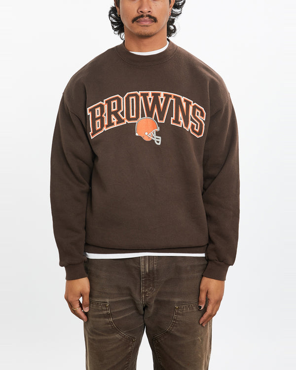 Vintage Puma NFL Cleveland Browns Sweatshirt <br>L