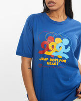 Vintage 80s Jump Rope For Heart Tee <br>S