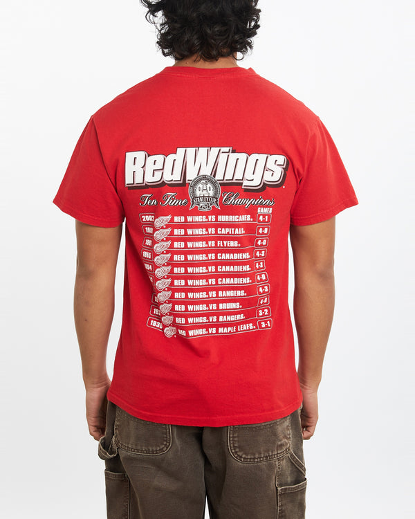 Vintage NHL Detroit Red Wings Tee <br>M , The Real Deal , newtown, sydney, australia, thrift store, opshop, preloved, secondhand, sustainable, retro, antique, 70s, 80s, 90s, 2000s, 00s, fashion, clothing, streetwear, trendy, garment, style, boutique, store, shop, archive, sale, cheap, best, top