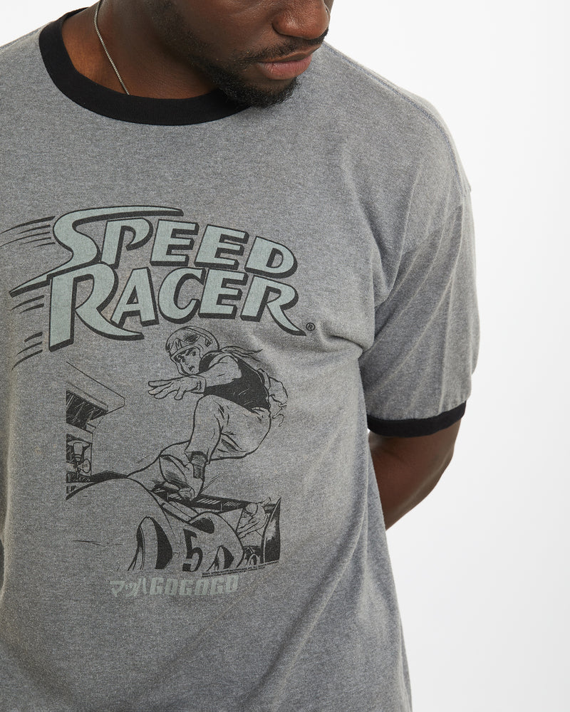 Vintage Speed Racer TV Show Tee <br>L , The Real Deal , newtown, sydney, australia, thrift store, opshop, preloved, secondhand, sustainable, retro, antique, 70s, 80s, 90s, 2000s, 00s, fashion, clothing, streetwear, trendy, garment, style, boutique, store, shop, archive, sale, cheap, best, top