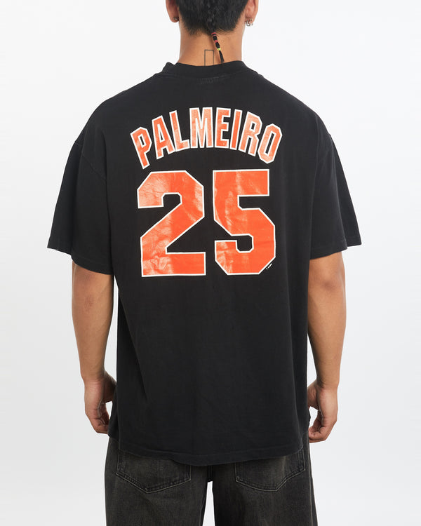 Vintage 90s MLB Baltimore Orioles Tee <br>L , The Real Deal , newtown, sydney, australia, thrift store, opshop, preloved, secondhand, sustainable, retro, antique, 70s, 80s, 90s, 2000s, 00s, fashion, clothing, streetwear, trendy, garment, style, boutique, store, shop, archive, sale, cheap, best, top