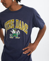 Vintage 90s NCAA Notre Dame Fighting Irish Tee <br>L , The Real Deal , newtown, sydney, australia, thrift store, opshop, preloved, secondhand, sustainable, retro, antique, 70s, 80s, 90s, 2000s, 00s, fashion, clothing, streetwear, trendy, garment, style, boutique, store, shop, archive, sale, cheap, best, top