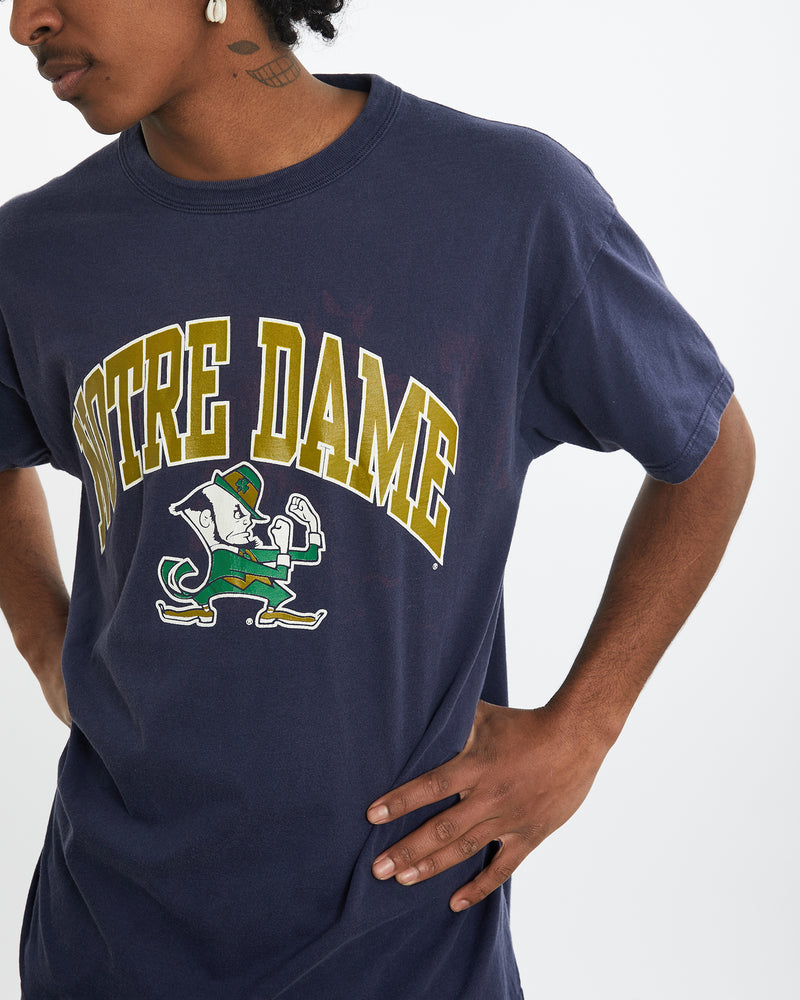 Vintage 90s NCAA Notre Dame Fighting Irish Tee <br>L