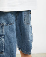 Vintage Wrangler Denim Carpenter Jorts <br>31"