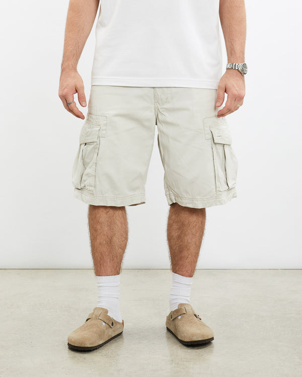 Vintage, Levi's, Cargo, Shorts, The Real Deal, size 34", colour Beige, newtown, sydney, australia, thrift store, opshop, preloved, secondhand, sustainable, retro, antique, 70s, 80s, 90s, 2000s, 00s, fashion, clothing, streetwear, trendy, garment, style, boutique, store, shop, archive, sale, cheap, best, top, Shorts