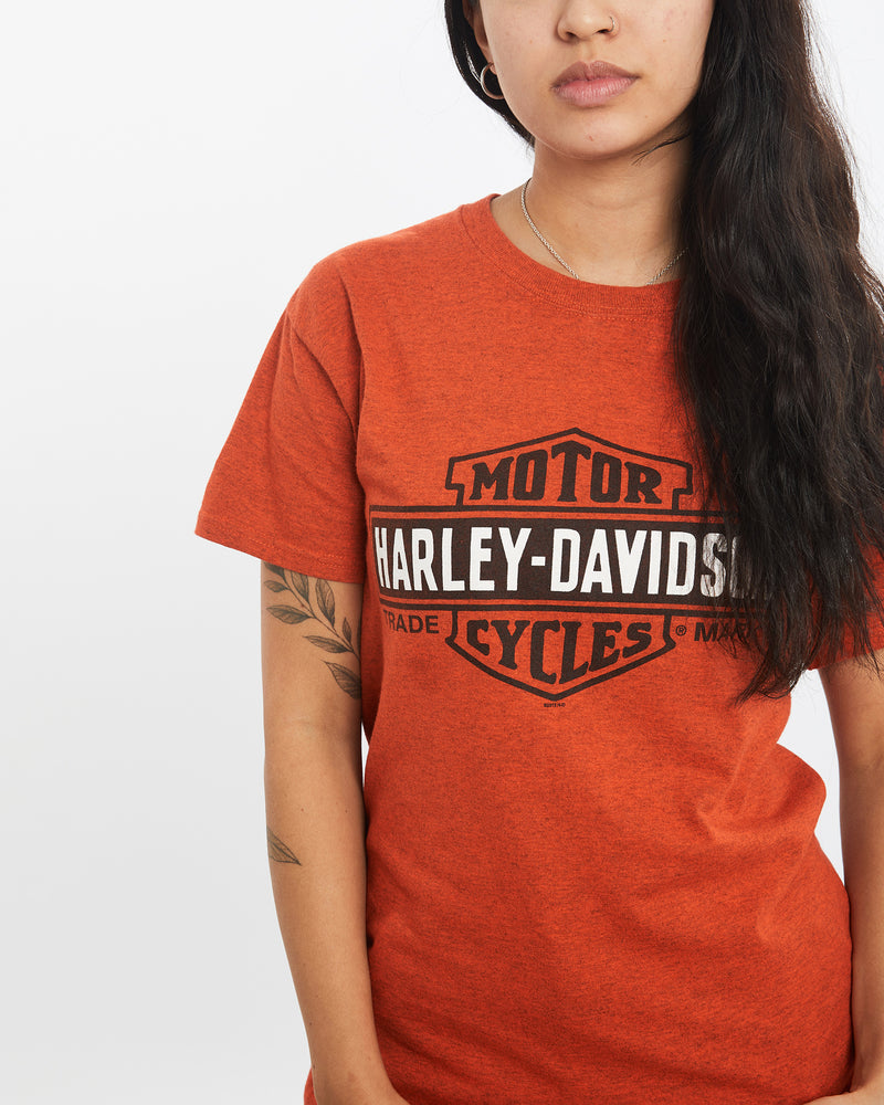 Vintage Harley Davidson Tee <br>XS , The Real Deal , newtown, sydney, australia, thrift store, opshop, preloved, secondhand, sustainable, retro, antique, 70s, 80s, 90s, 2000s, 00s, fashion, clothing, streetwear, trendy, garment, style, boutique, store, shop, archive, sale, cheap, best, top