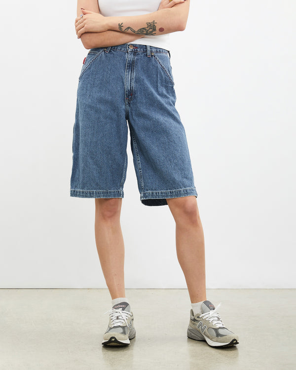 Vintage Bugle Boy Denim Carpenter Jorts <br>27"