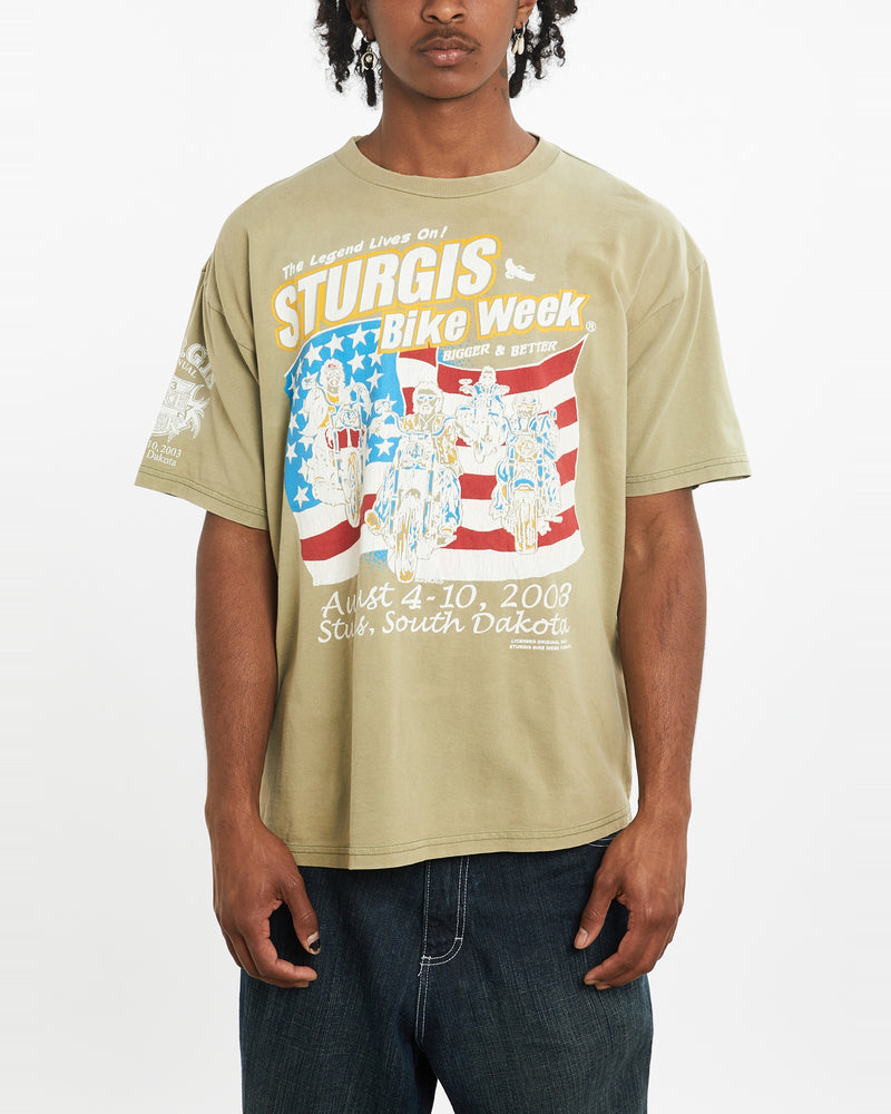 Vintage Sturgis Bike Week Tee <br>L