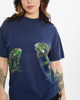 Vintage 90s Iguana Wildlife Tee <br>M , The Real Deal , newtown, sydney, australia, thrift store, opshop, preloved, secondhand, sustainable, retro, antique, 70s, 80s, 90s, 2000s, 00s, fashion, clothing, streetwear, trendy, garment, style, boutique, store, shop, archive, sale, cheap, best, top