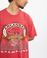 Vintage 1994 NCAA Arkansas Razorbacks Tee <br>M