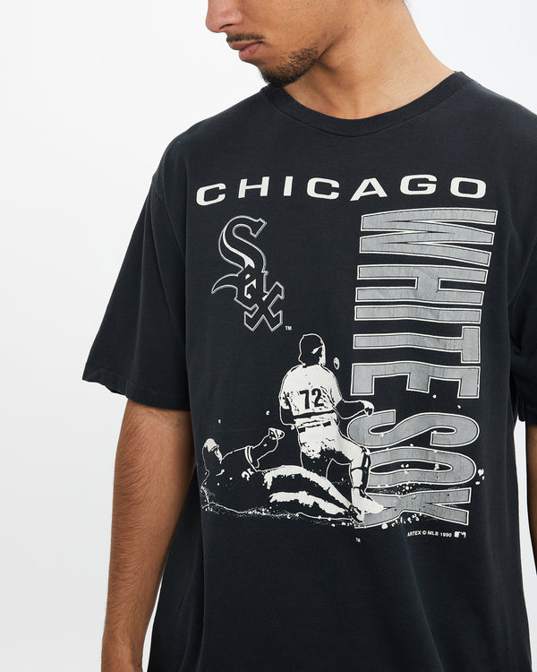 Vintage 1990 MLB Chicago White Sox Tee <br>M