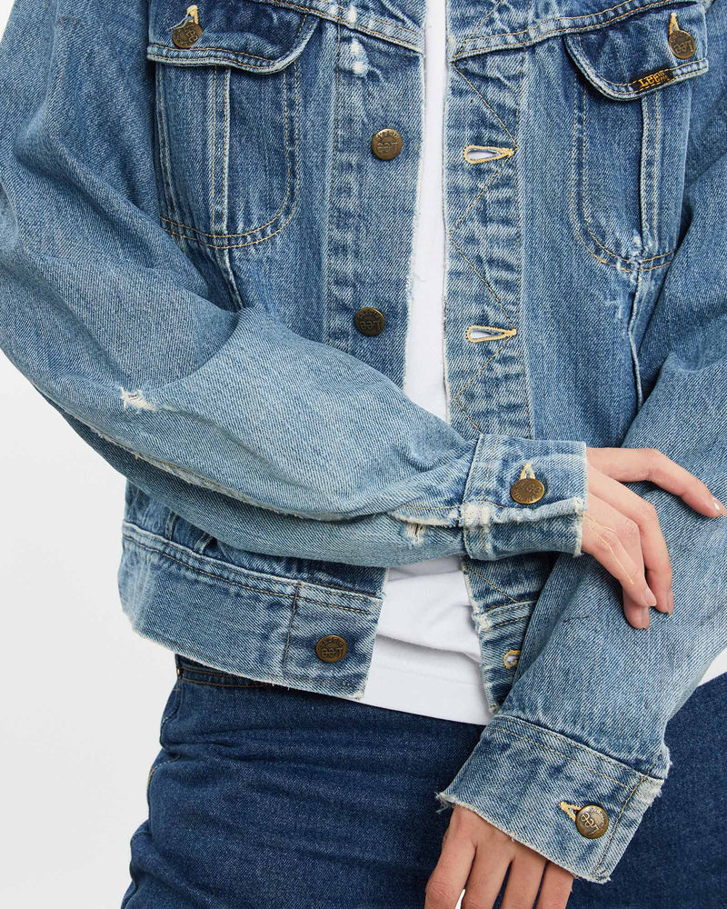 Vintage 80s Lee Denim Jacket <br>S